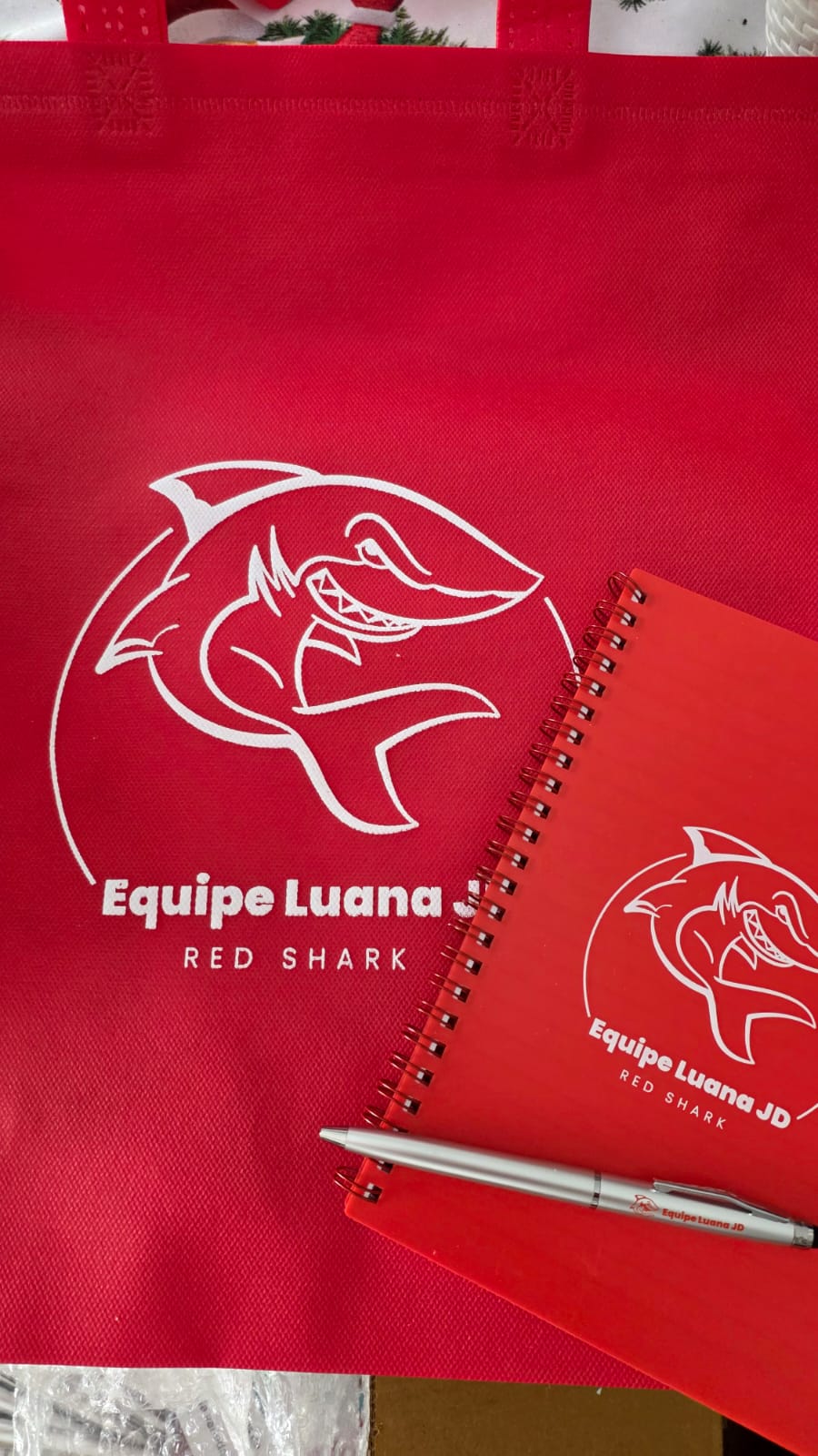 Materiais da Equipe Luana JD Red Shark